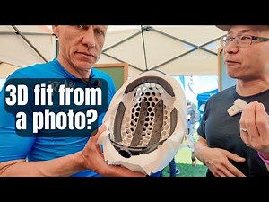 Custom helmet 3D-printed in the US based on a photo of your head: KAV Rhoan