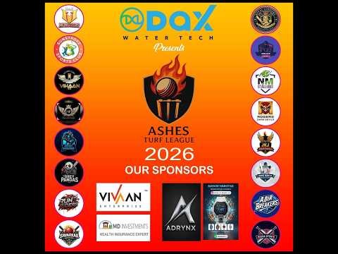 ASHES TURF LEAGUE 2026