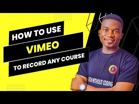 HOW TO USE VIMEO TO SCREEN-RECORD YOUR PC