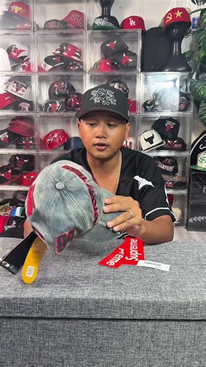 Shop Authentic Supreme x Fox Racing Snapback Caps