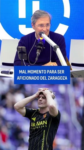 For Paco González, the Zaragoza fan, he is the one who has suffered the most this season