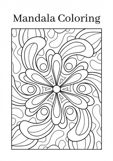 Mandala Coloring sheets | Color with me