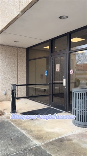 FACT: Library snow has magic in it (please do not fact check this, just trust us 😁☃️) It’s snowing AGAIN??? #gastoncountypubliclibrary #gcplreads #gastoncounty #publiclibrary #snomg | Gaston County Public Library