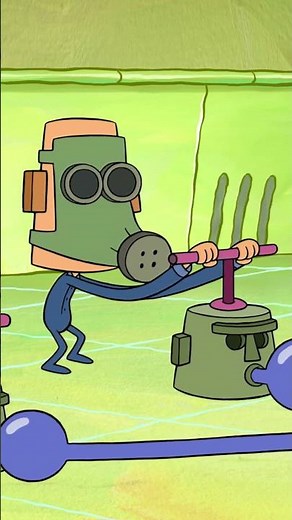 Bob Esponja | ¡Calamardo escapa de una abducción alienígena! 😯 #Shorts