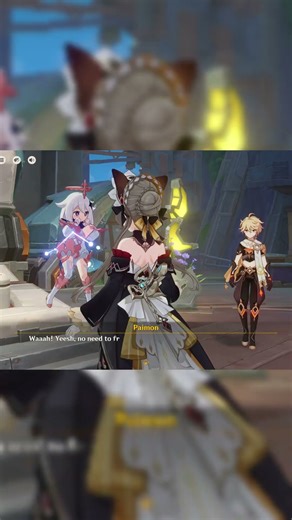 Marionette scared. . .