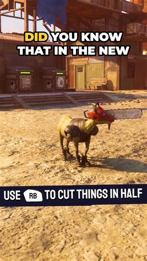 You can wear a chainsaw on your head in the new Goat Simulator 3 DLC Easter egg! #gaming #games #gamer #game #eastereggs #easteregg #details #xbox #playstation5 #playstation #nintendo #pcgaming #goatsimulator #chainsawman | Captain Eggcellent