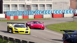Yalili yalila Arabic song best remix with supercars racing