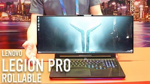 Lenovo's Legion Pro Rollable: A Gaming Laptop With a Stretching Screen? First Look