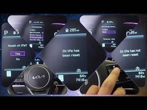 2023 Kia Sportage How to Reset Oil Life & Set up Service Interval