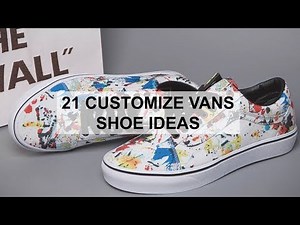 21 Customize Vans Shoe Ideas