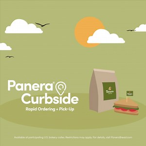 1.4K reactions · 108 shares | Introducing Panera Curbside: Rapid Ordering + Pick-Up. Use code CURBSIDE5 for $5 off your order of $20 or more through 5/31. | Panera Bread | Facebook