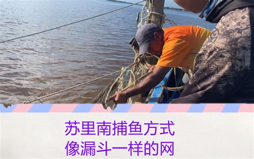 网友问苏里南的捕鱼方式是什么原理，这次详细和大家说一下