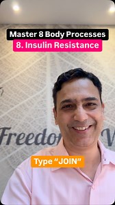 12K views · 368 reactions | 朗 No.8 Body Process = Insulin Resistance that leads to diabetes, obesity, high BP, fatty liver, high cholesterol, etc. Learn the causes and solutions! #diabetesreversal #diabetes #type2diabetes #prediabetes #sugar #obesity | DrPramod Tripathi | Facebook