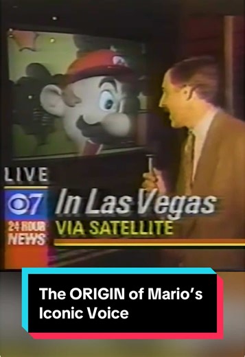 The Origin of Mario's Iconic Voice in Gaming | TikTok