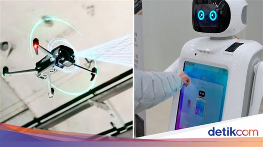 Ada Apa Ini? Robot Anjing Hingga Drone Dikerahkan di Metro China