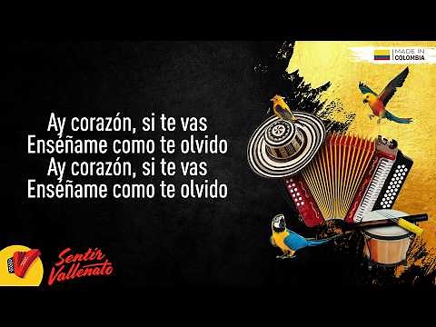 Cómo Te Olvido, Binomio De Oro De América, Video Letra - Sentir Vallenato