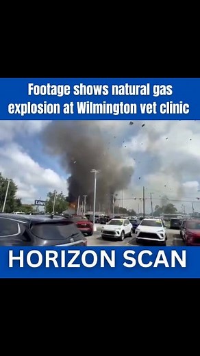 Explosion at Wilmington Veterinary Clinic After Crash Ruptures Gas Line, Three Firefighters Injured #Wilmington #NorthCarolina #Explosion #GasLine #BreakingNews #Firefighters #EmergencyResponse #ClinicExplosion #LocalNews #Accident | Horizon Scan