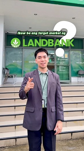 𝗜𝗞𝗔𝗪 ang sentro ng aming serbisyo. Sa LANDBANK, naniniwala kami na bawat Pilipino—magsasaka, mangingisda, negosyante, o manggagawa—ay may kwento ng pagsisikap at pag-asa. Habang patuloy kayong nagsusumikap para sa inyong kinabukasan, narito ang LANDBANK bilang inyong katuwang at sandigan—handang tumulong, umalalay, at sumuporta sa inyong mga pangarap. Dahil sa bawat hakbang ng inyong pag-unlad, kasama ninyo ang LANDBANK sa pagpapatatag ng ating ekonomiya at sa pagbuo ng mas maayos, mas maunl