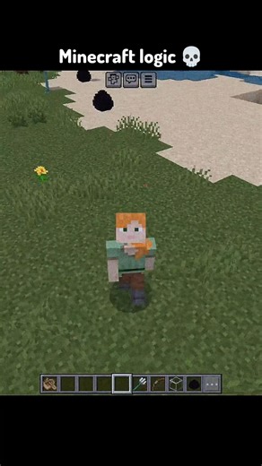 Minecraft logic💀 (Minecraft) #minecraft #logic #gaming