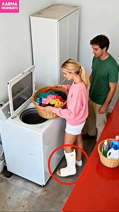 A laundry room prank unfolded with a surprising and funny twist. A harmless prank in the laundry room ended in laughter. #Kindness #Viral #fblifestyle #AI Generated using Kling AI . . . (For entertainment purposes only. Consult professionals if guidance on activities is presented. No brand affiliation is implied if any are shown. If inspired by true events, creative adaptations may be included. Content may include public footage.) | Tips & Tricks