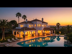 Spanish Luxury Villa Tour | Inside & Outside Full Home Walkthrough