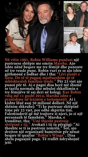 Një gjest që ndryshoi një jetë: historia e Robin Williams ✨