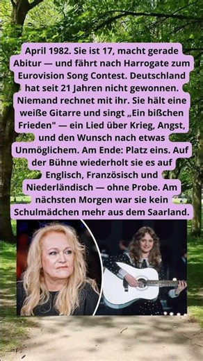 „Sie kam mit einer weißen Gitarre. Und einem Lied, auf das niemand gewartet hatte."