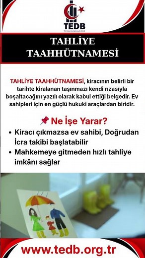 TAHLİYE TAAHHÜTNAMESİ NEDİR? #emlak #konut #keşfet #tahliye #gayrimenkul #ev #taahhüt