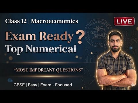 Most important numericals Macroeconomics