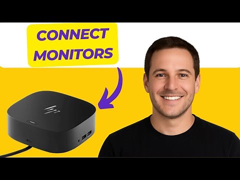 How to Connect Multiple Monitors to HP USB-C Dock G5 (2025) – Full Setup Guide