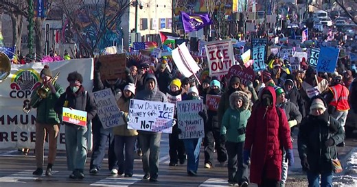 Thousands march in Minneapolis against ICE's Operation Metro Surge
