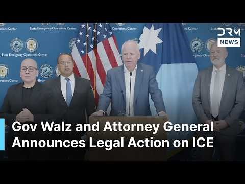 BREAKING NEWS: Minnesota Gov Walz and AG Ellison Take Legal Steps to Protect Investigations | AC1N