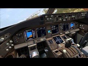 FSX PMDG 777 Tuto/Vol complet - Cold and Dark - ILS | FR - HD