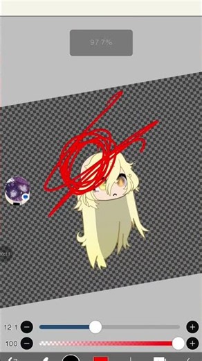 SHE'S BALD- 😨😨