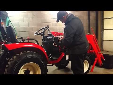 Branson Tractor Loader install 2400h