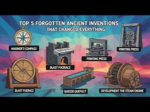 Top 5 forgotten ancient inventions that changed everything