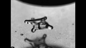 Watch This Levitating Droplet Make Different Shapes, Then Freak Right the Hell Out