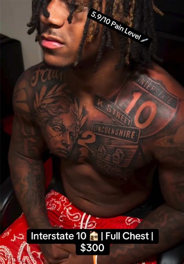 Full Chest Tattoo 🎨 #tattooideas #tattooviral #tattootiktok #fypシ゚viral