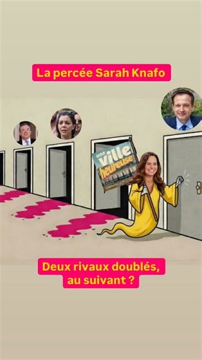 AB on Instagram: "📈 Sarah Knafo confirme sa montée en puissance dans les intentions de vote pour les municipales 2026 à Paris Dans le dernier sondage Toluna / Harris Interactive (février 2026) : • 12 % au 1er tour pour Sarah Knafo (soutenue par Reconquête !) • +4 points en seulement un mois de campagne terrain intense 😱Elle dépasse désormais Sophia Chikirou (10 %, LFI) et se rapproche rapidement de Pierre-Yves Bournazel (14 %, Renaissance/Horizons), tout en creusant l’écart avec Thierry Marian