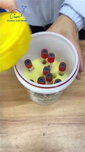 How We Lock in Temperature & Safety. #ColdChain #MedicalInnovation #LifeScience #YouTubeShorts