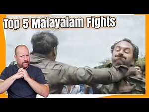 Top 5 Malayalam Fight Scenes | Reaction