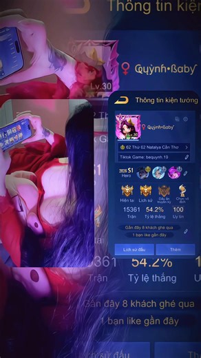 Nói nghiện thì nhận hông cãi được #BéQuỳnh_LiênQuân #gáimiềntây #liênquânmobile