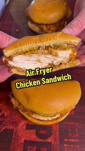 Air Fryer Chicken Sandwich Recipe