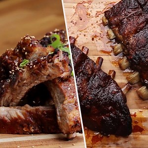 5 perfectly marinated rib recipes that will fall right off the bone! Recipes: https://tasty.co/compilation/5-deliciously-marinated-rib-recipes | The Tasty Grill