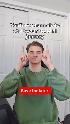 Nikita Krushko on Instagram: "YouTube channels to start your Houdini journey! I recommend starting with these channels and tutorials to gain a good foundation and understanding of how the software works! Also don’t forget to support the authors from the video: 1. @artists_creek 2. @voxyde 3. @rebelwayvfx . . . . . . . . . #3d #cgi #tutorial #houdini #3danimation"