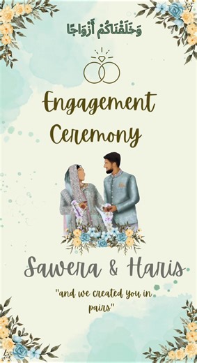 Engagement Party Video Invitations for Wedding Guests