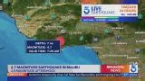 Strong preliminary 4.7 earthquake strikes near Malibu