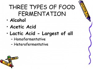 THREE TYPES OF FOOD FERMENTATION - SlideServe