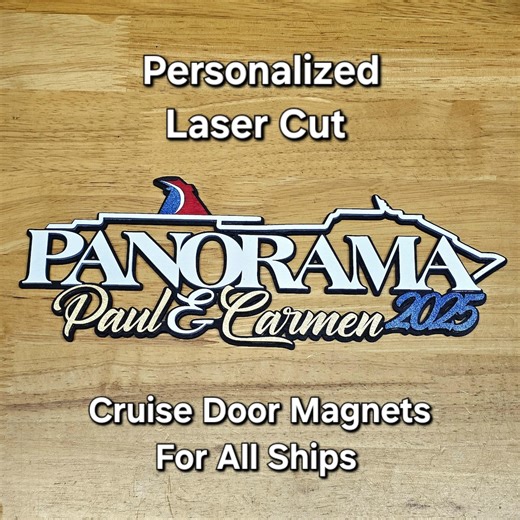 Carnival Cruise Door Magnet | Personalized for Any Ship Name, Custom Cabin Decor - Etsy
