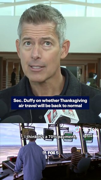 Sean Duffy on Air Travel Normalization by Thanksgiving